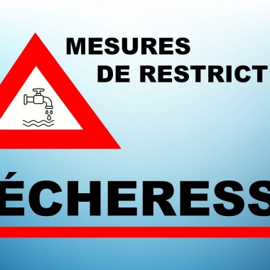 Restriction d'eau