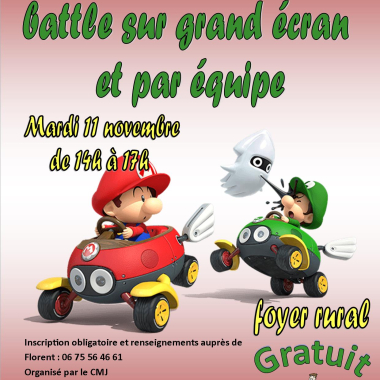 Tournoi Mario kart 2025