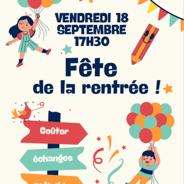 Fête de la rentrée