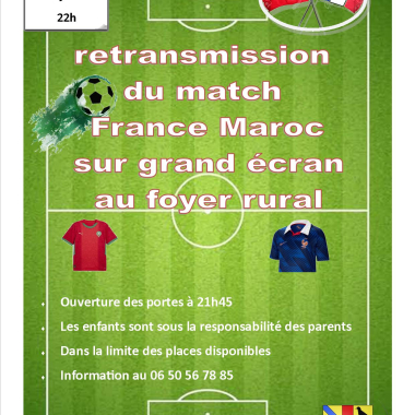 France - Maroc Cdm