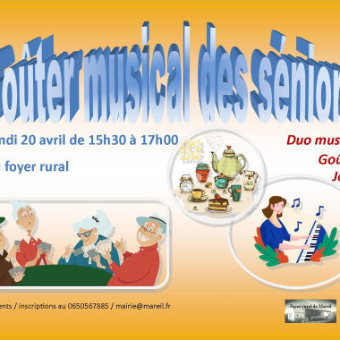 Goûter des séniors