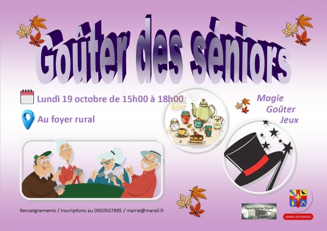Goûter des seniors