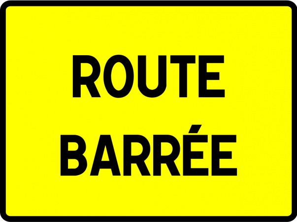Route barrée