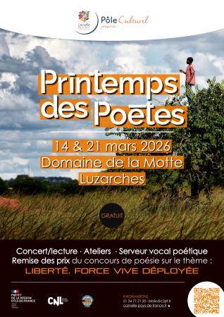 Printemps des Poètes 2026