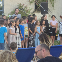 Une chorale de l'école au top
